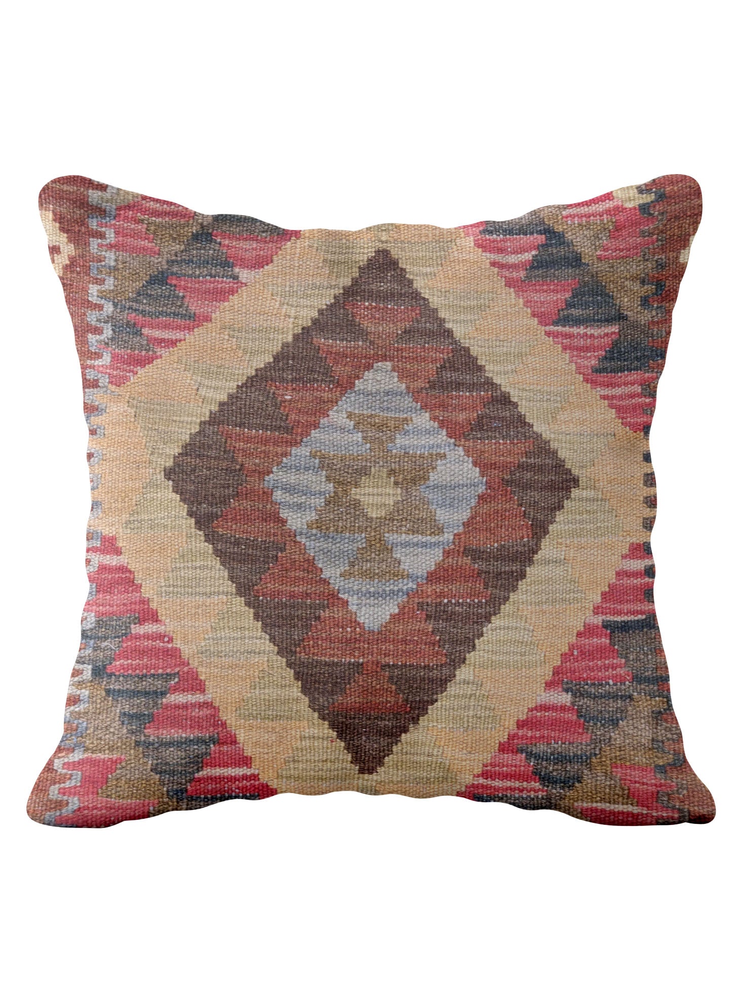 Afghan Kilim Cushion Cover - 45 x 45 cm