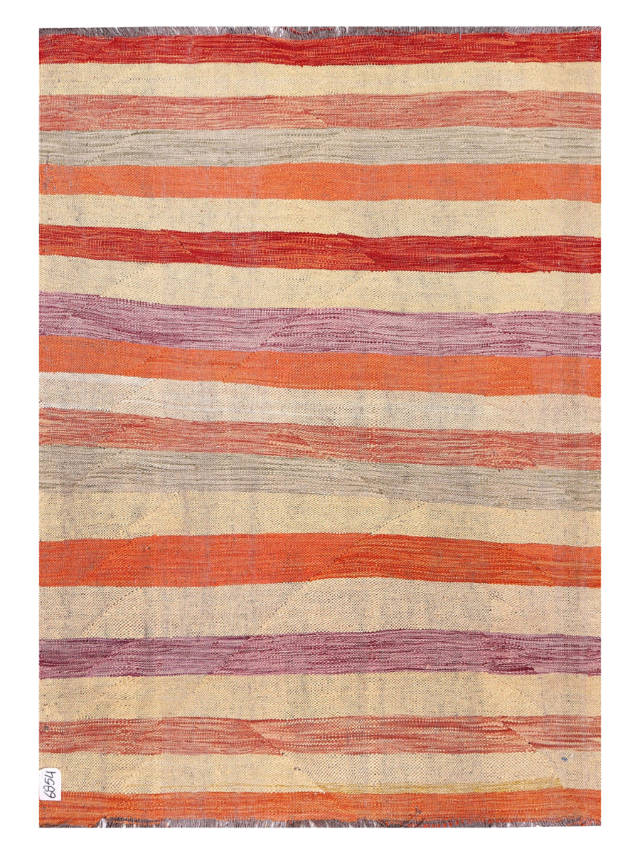 Maimana Afghanistan Kilim Accent Rug - 159 x 115 cm
