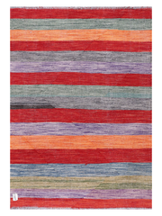 Maimana Afghanistan Kilim Accent Rug - 172 x 124 cm