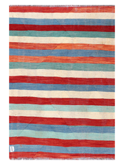 Maimana Afghanistan Kilim Accent Rug - 171 x 120 cm