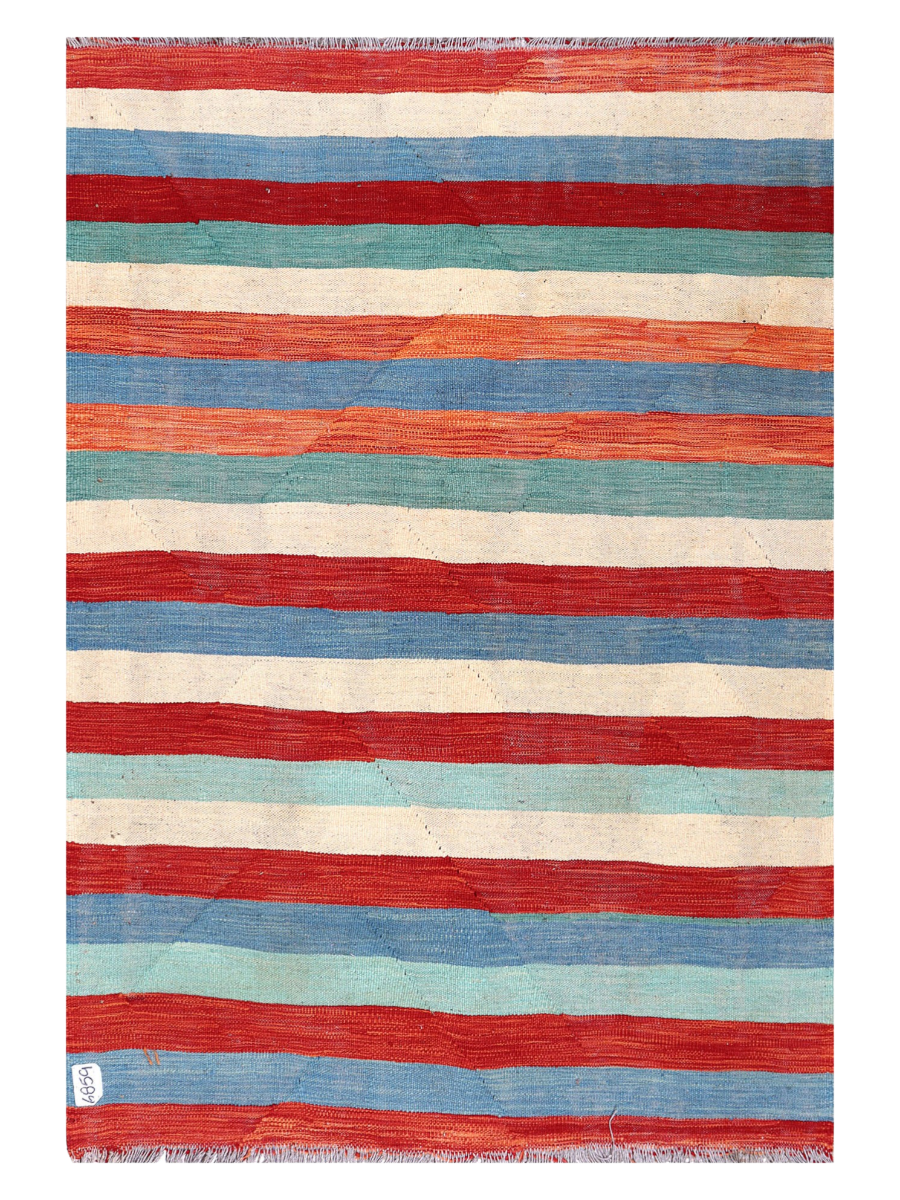 Maimana Afghanistan Kilim Accent Rug - 171 x 120 cm