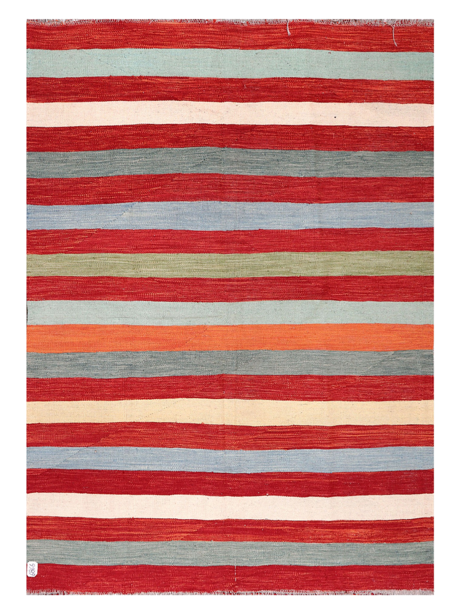 Maimana Afghanistan Kilim Accent Rug - 230 x 163 cm