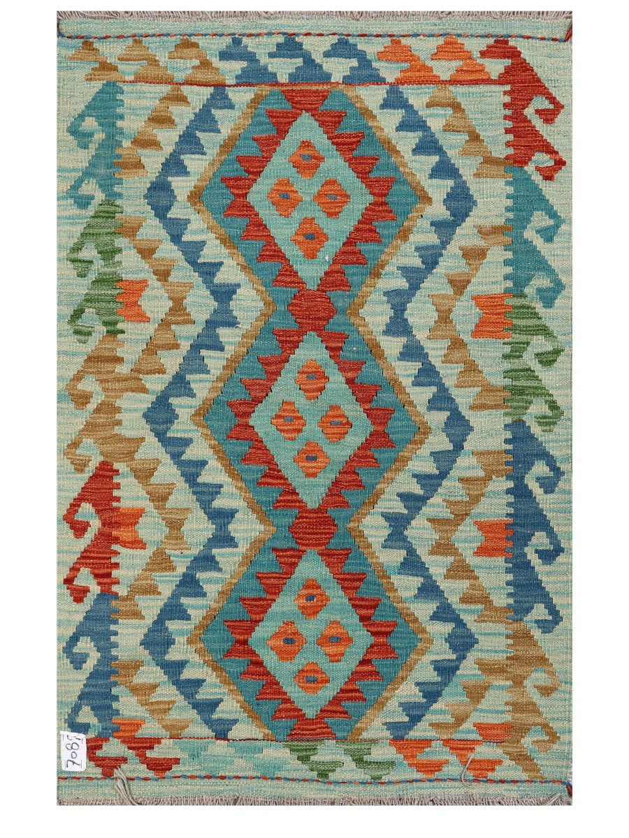 Maimana Afghanistan Kilim Rug 