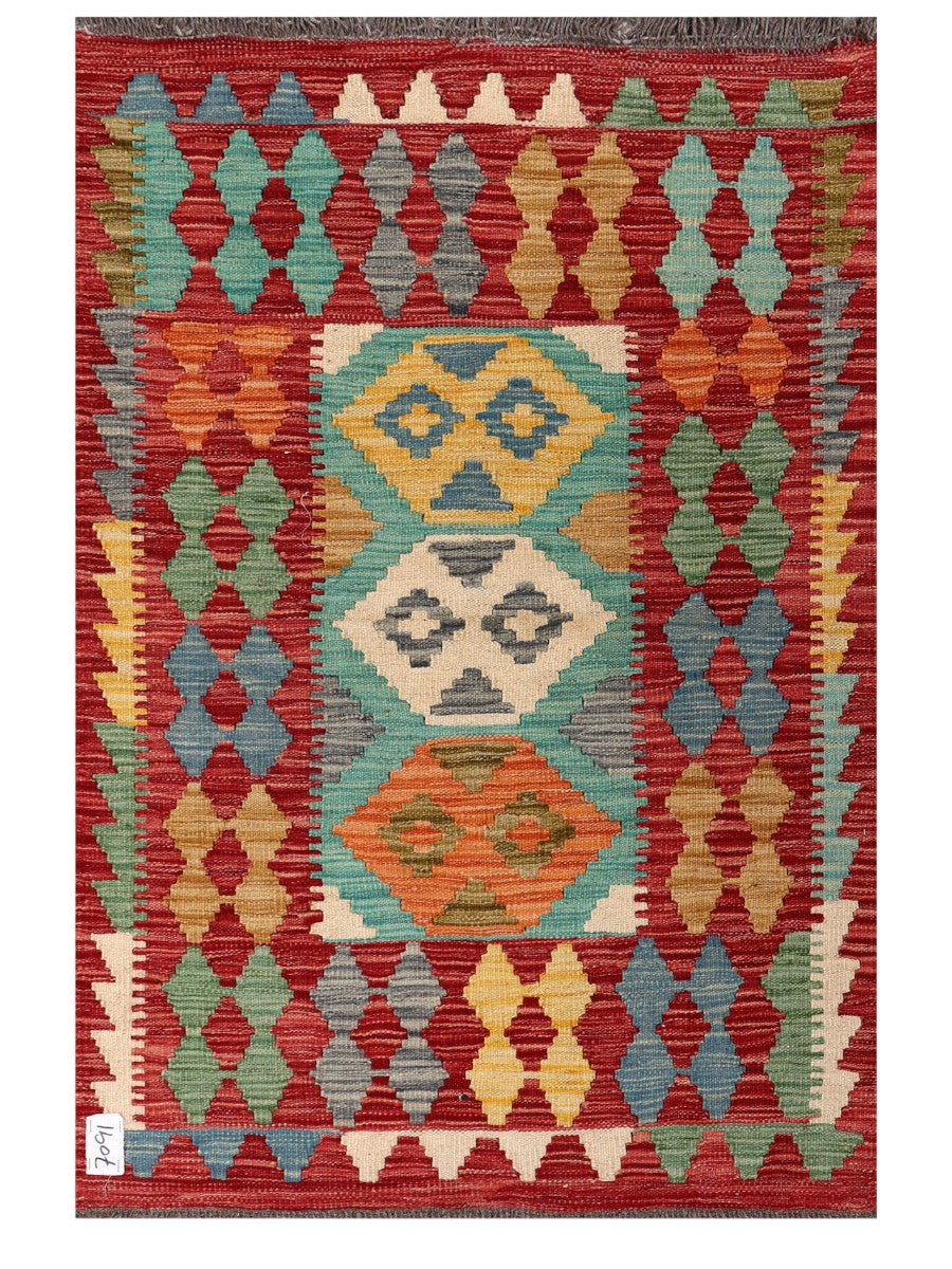 Maimana Afghanistan Kilim Rug 