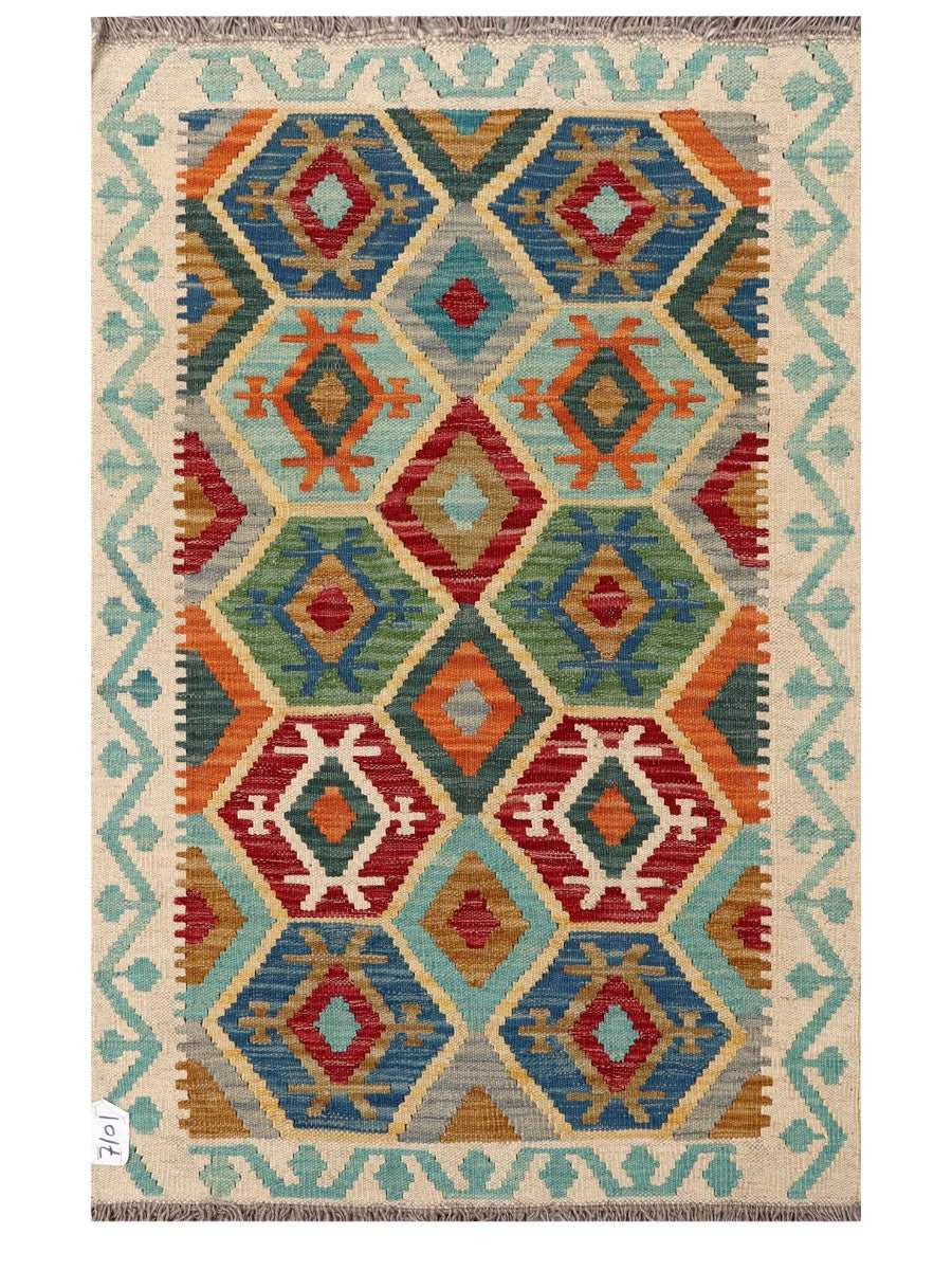 Maimana Afghanistan Kilim Rug 