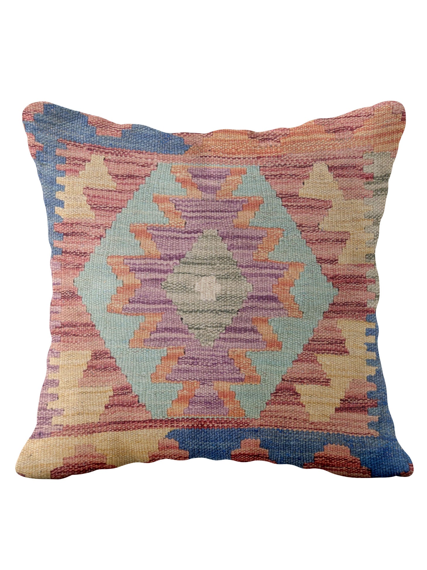 Afghan Kilim Cushion Cover - 45 x 45 cm