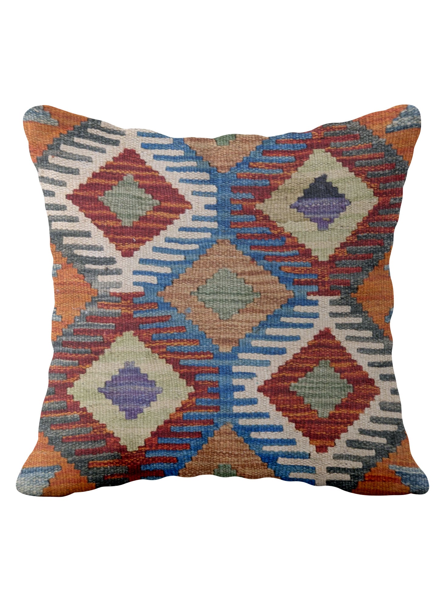 Afghan Kilim Cushion Cover - 45 x 45 cm