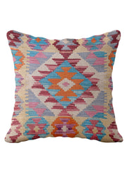 Afghan Kilim Cushion Cover - 45 x 45 cm