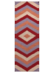 Scandinavian Kilim Runner - Size: 295 x 105 cm