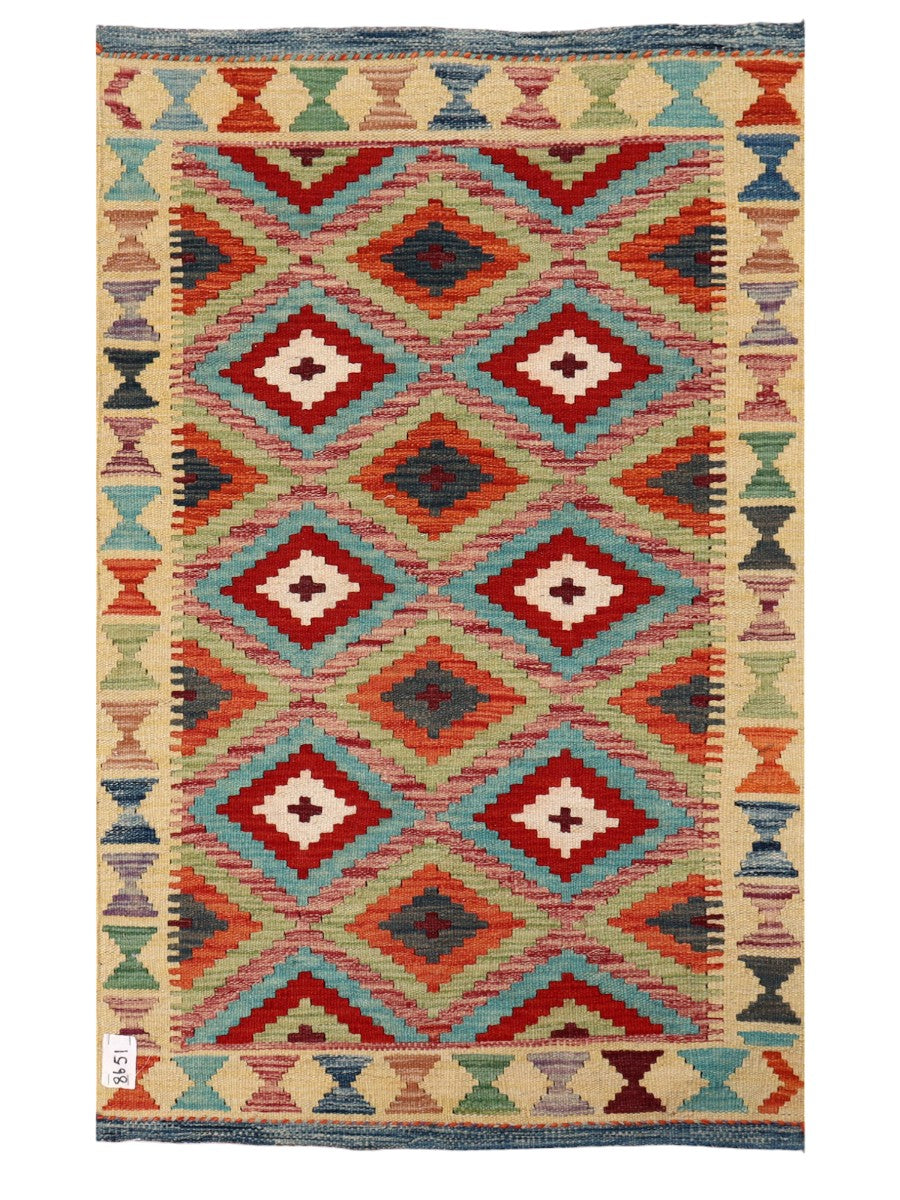 Maimana Afghanistan Kilim Rug 