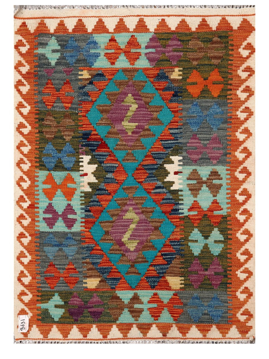 Maimana Afghanistan Kilim Rug 