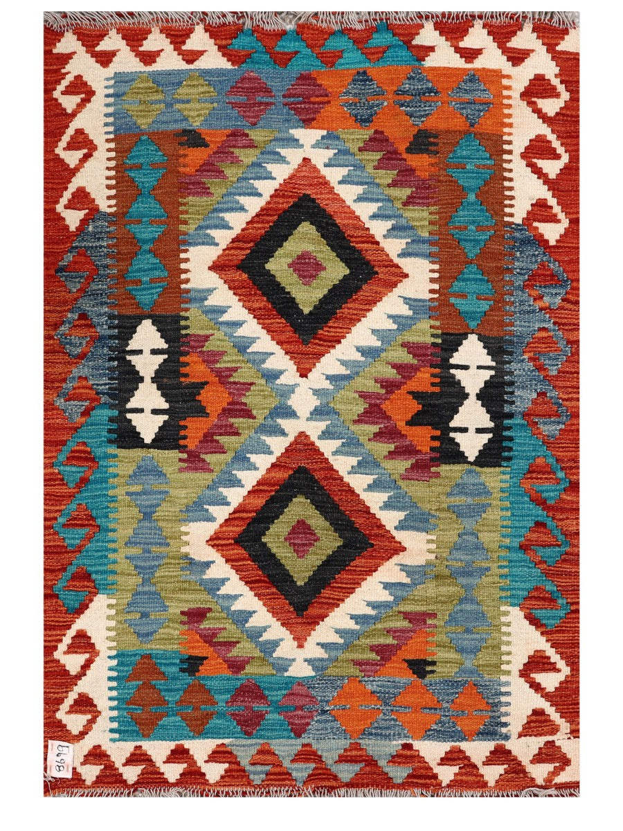 Maimana Afghanistan Kilim Rug 