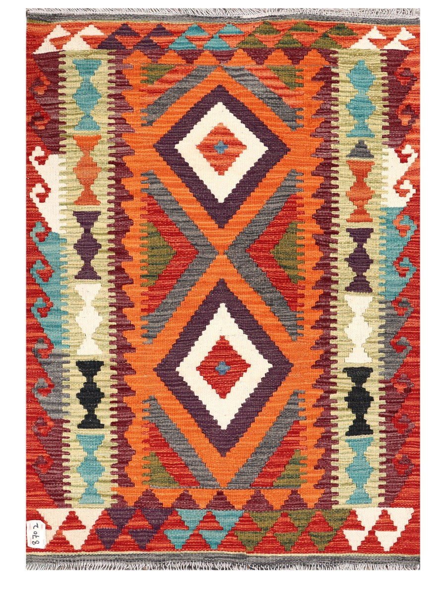 Maimana Afghanistan Kilim Rug 