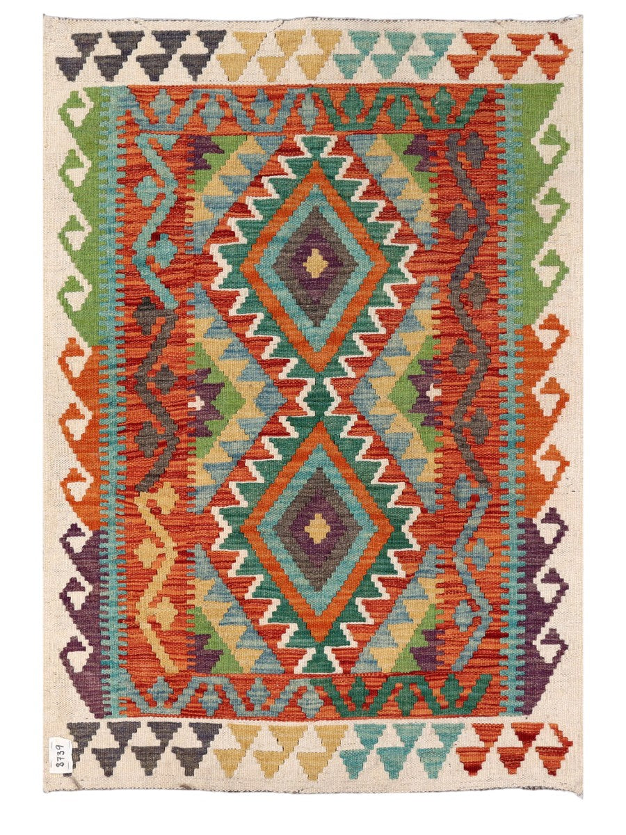 Maimana Afghanistan Kilim Rug 