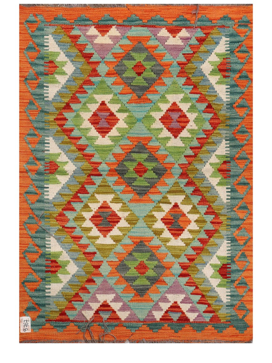 Maimana Afghanistan Kilim Rug 
