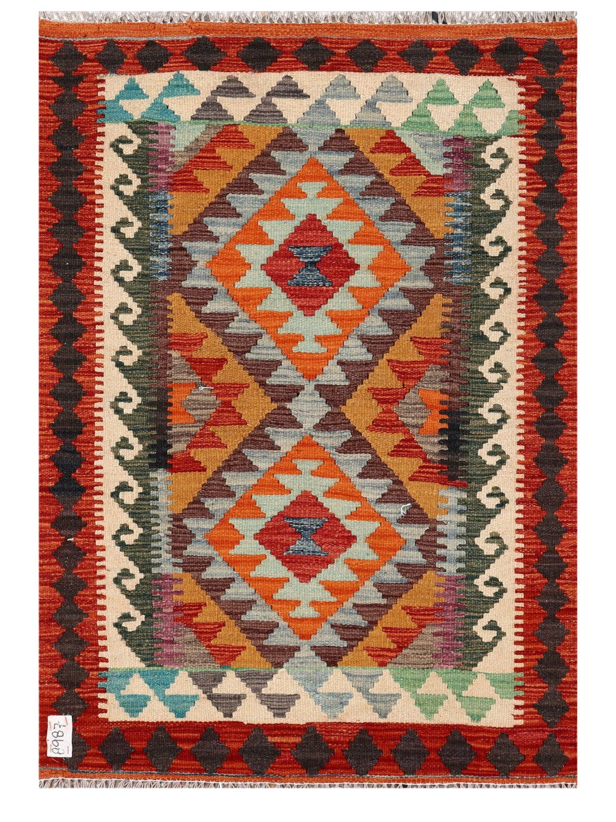 Maimana Afghanistan Kilim Rug 