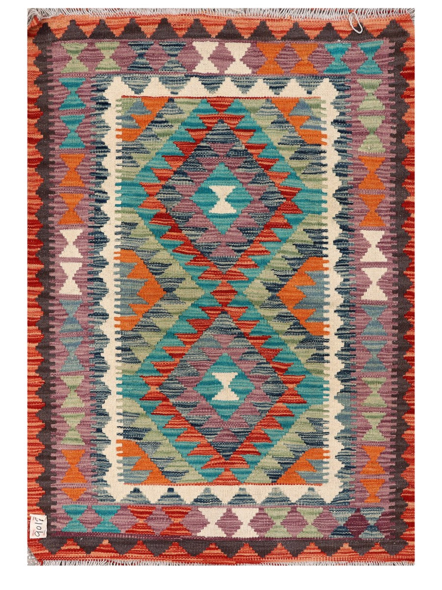 Maimana Afghanistan Kilim Rug 