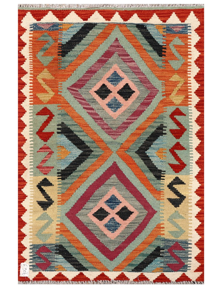 Maimana Afghanistan Kilim Rug 