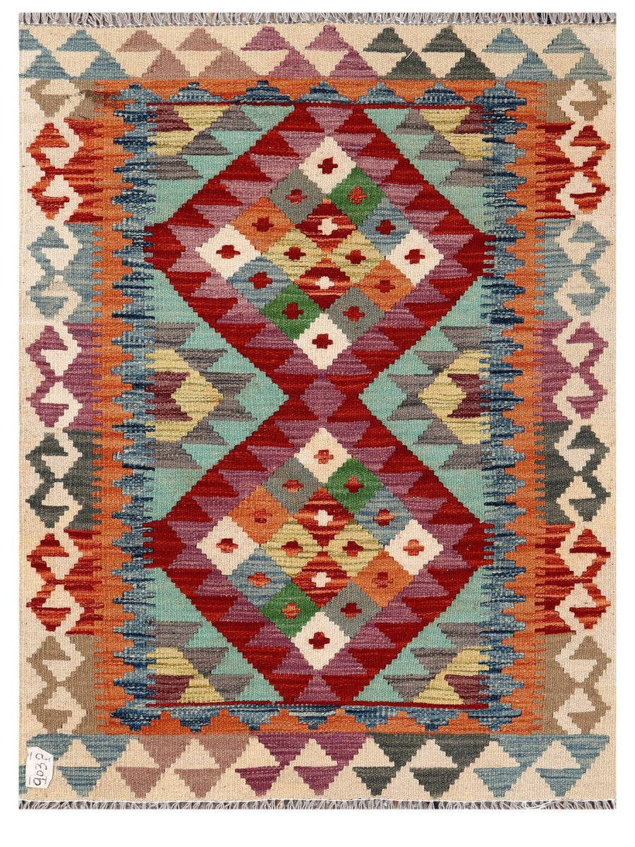 Maimana Afghanistan Kilim Rug 
