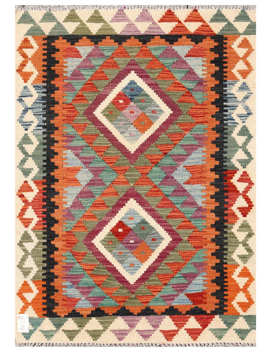 Maimana Afghanistan Kilim Rug 