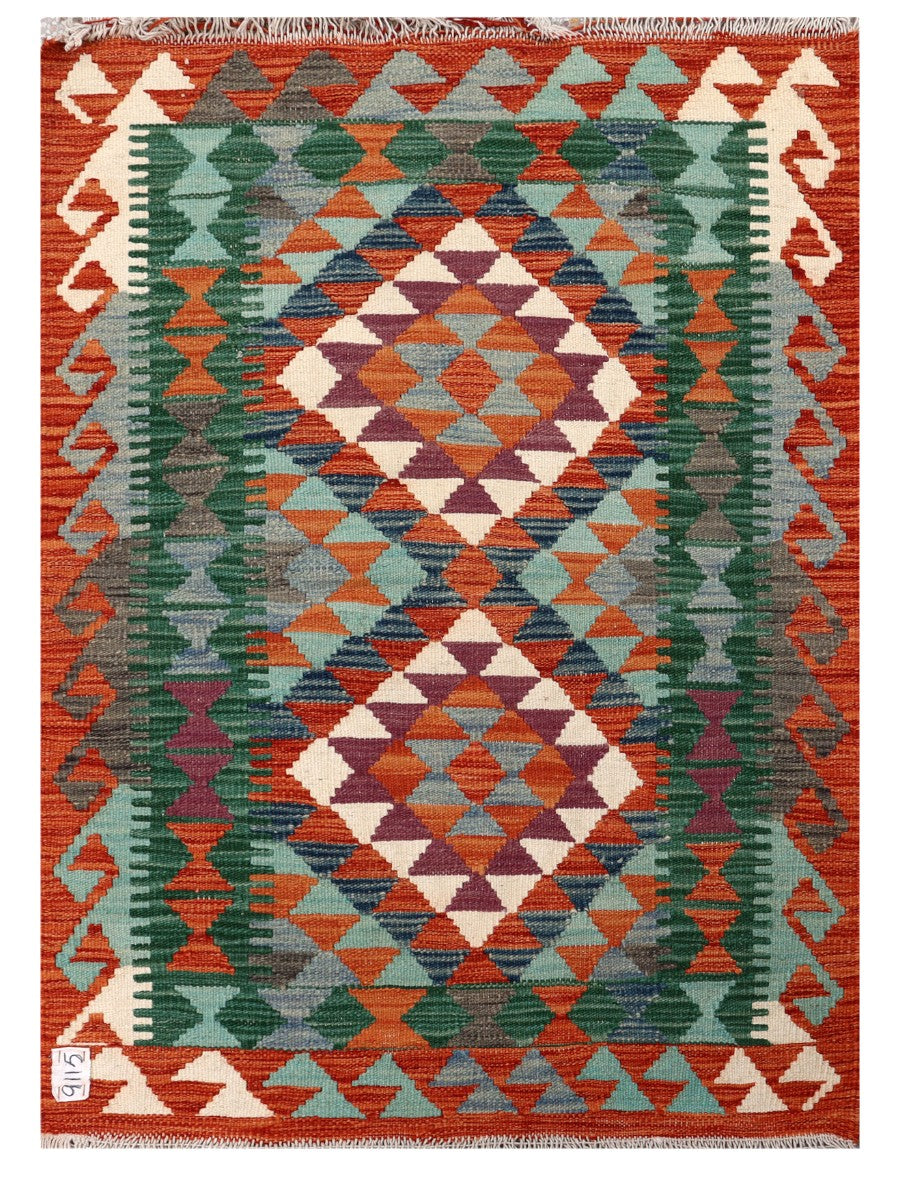 Maimana Afghanistan Kilim Rug 