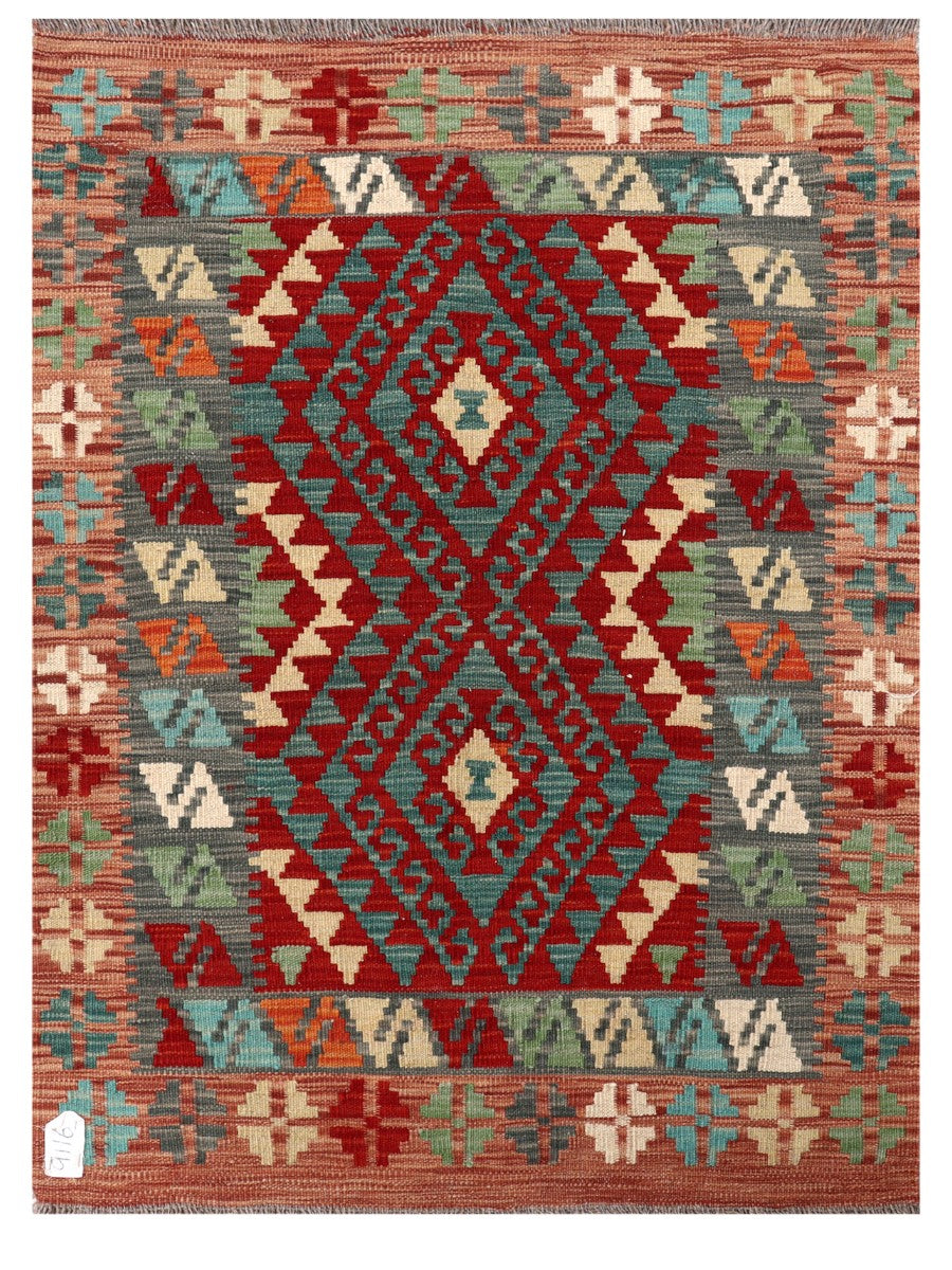 Maimana Afghanistan Kilim Rug 