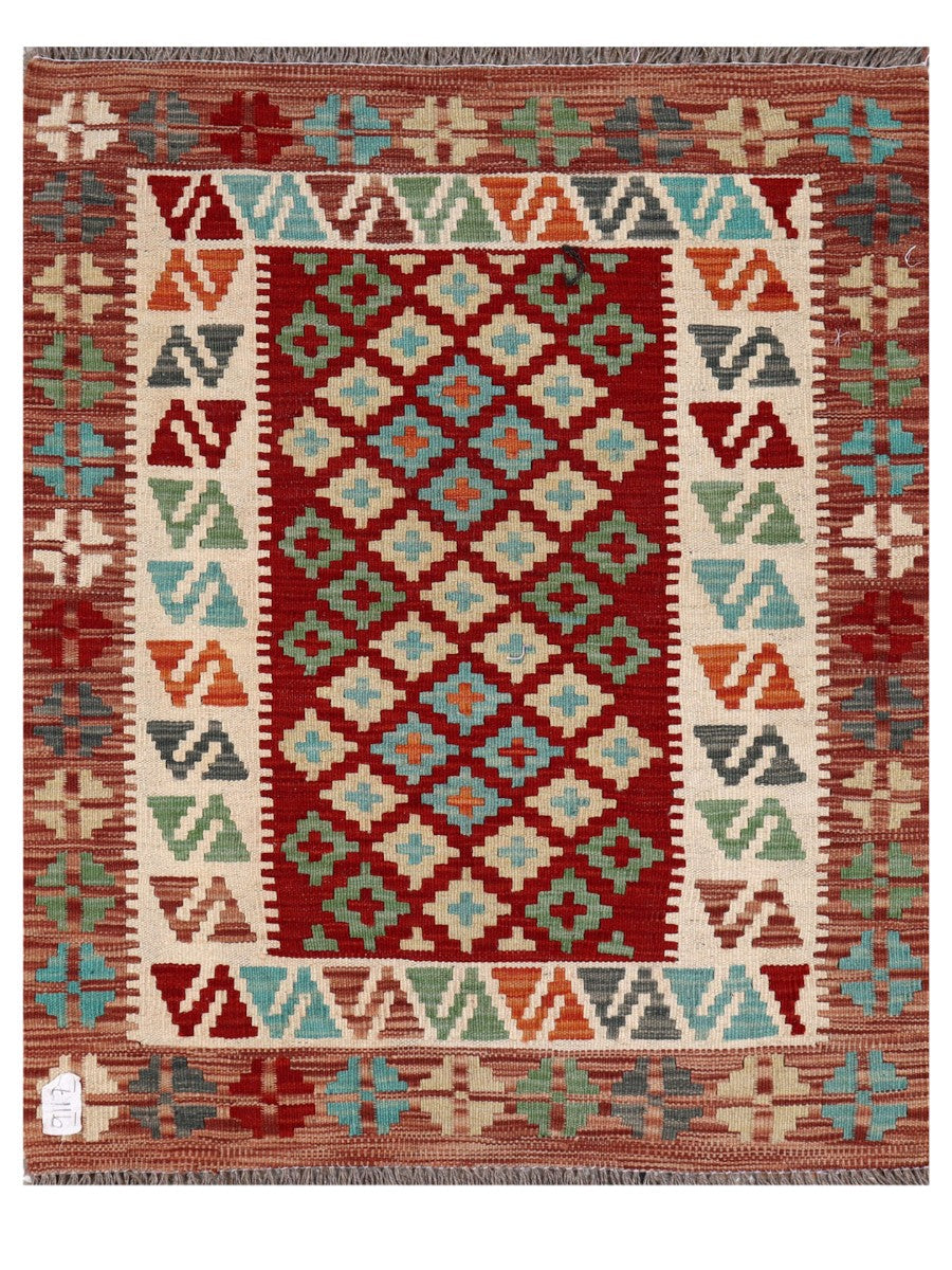 Maimana Afghanistan Kilim Rug 