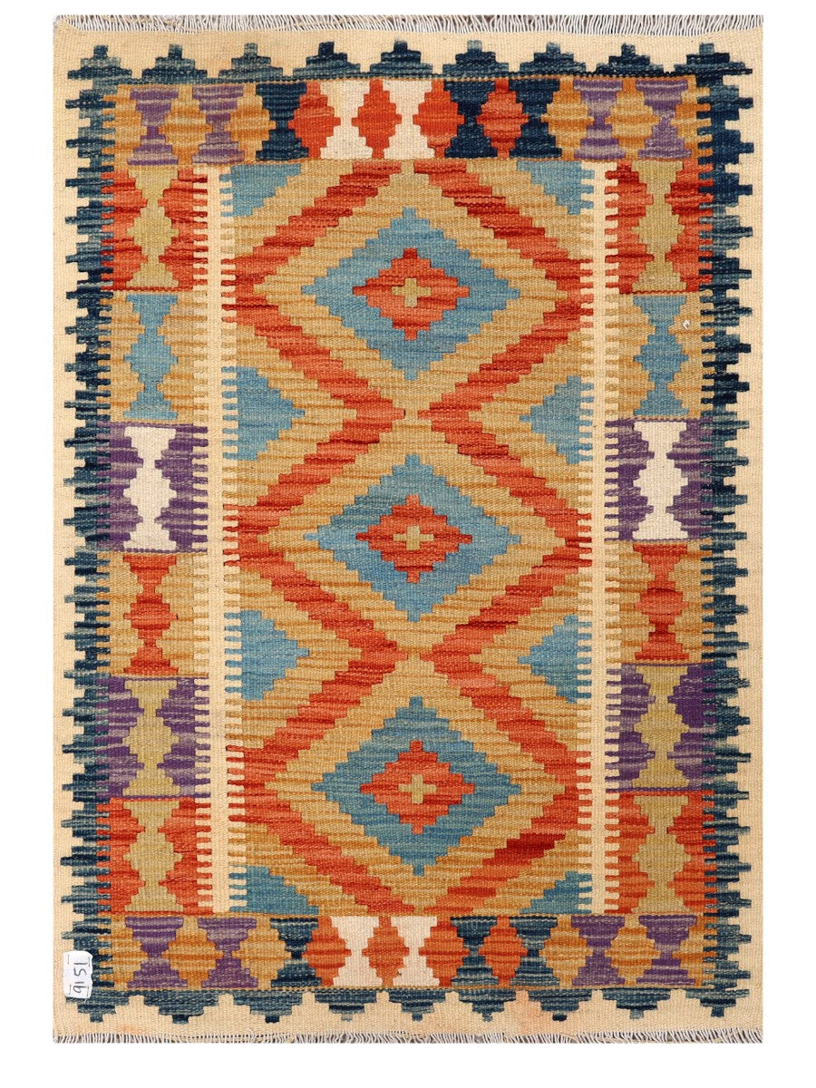 Maimana Afghanistan Kilim Rug 