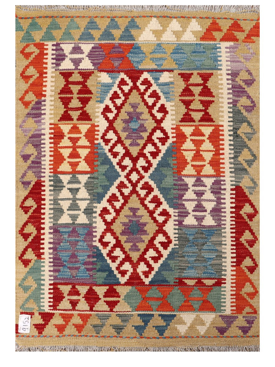 Maimana Afghanistan Kilim Rug 