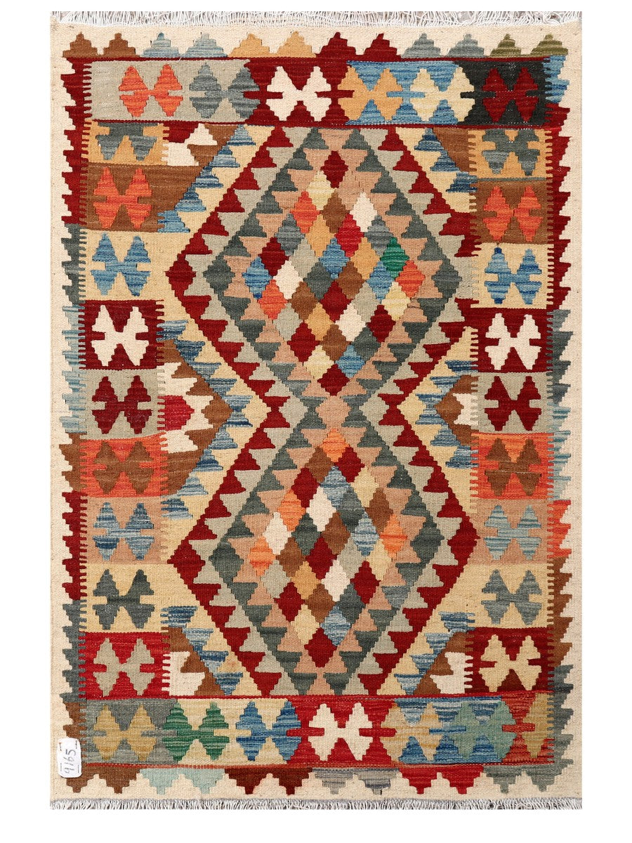 Maimana Afghanistan Kilim Rug 