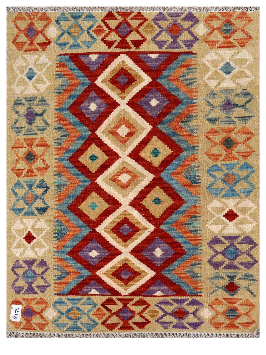 Maimana Afghanistan Kilim Rug 