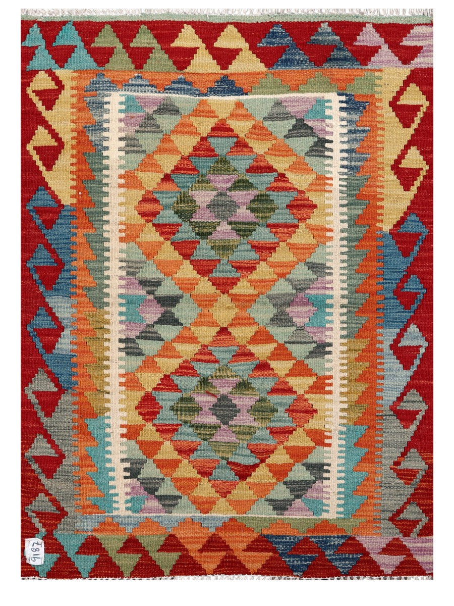 Maimana Afghanistan Kilim Rug 