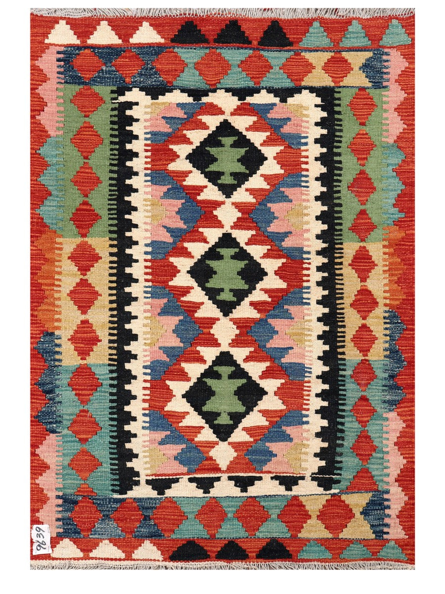 Maimana Afghanistan Kilim Rug 