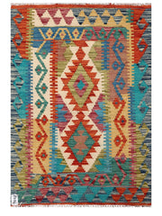 Maimana Afghanistan Kilim Rug 