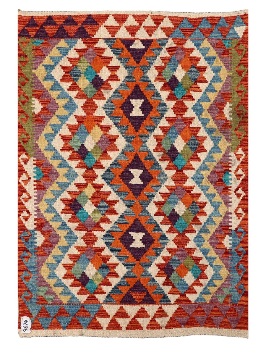 Maimana Afghanistan Kilim Rug 