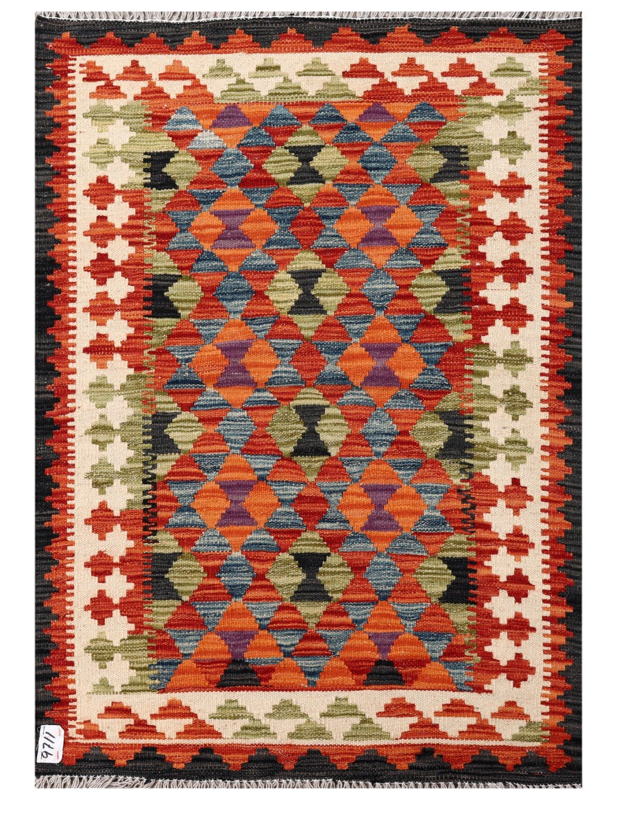 Maimana Afghanistan Kilim Rug 