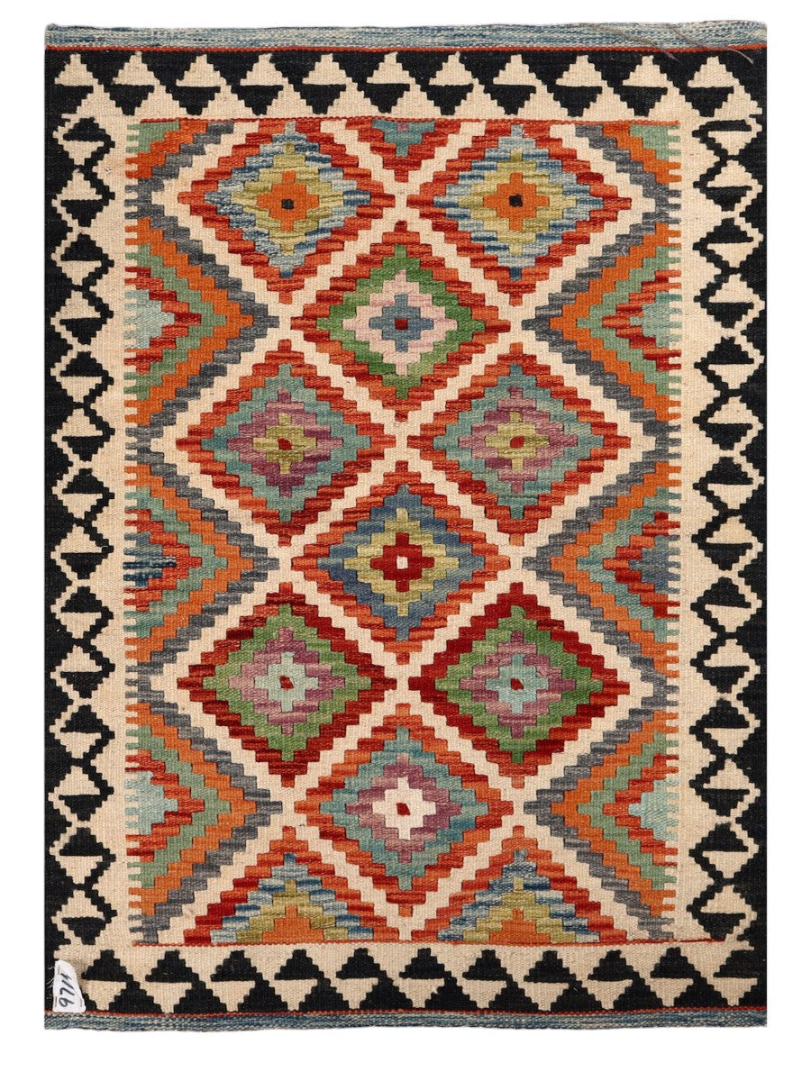 Maimana Afghanistan Kilim Rug 