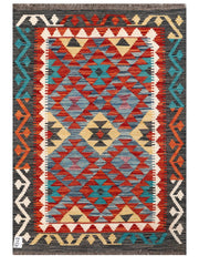 Maimana Afghanistan Kilim Rug 