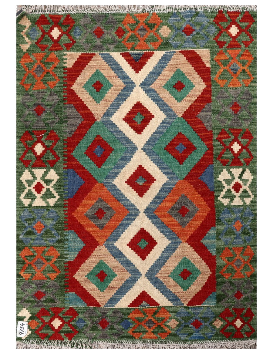 Maimana Afghanistan Kilim Rug 