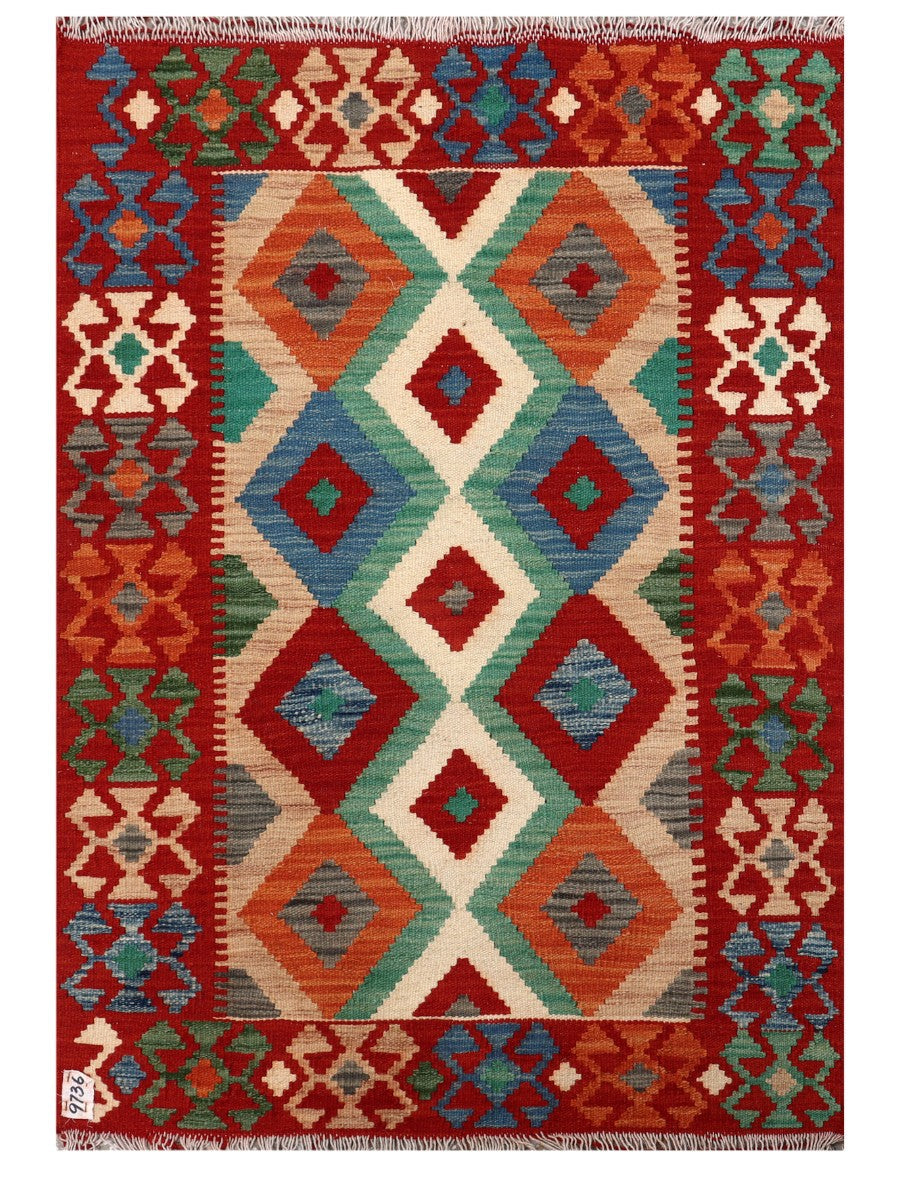 Maimana Afghanistan Kilim Rug 