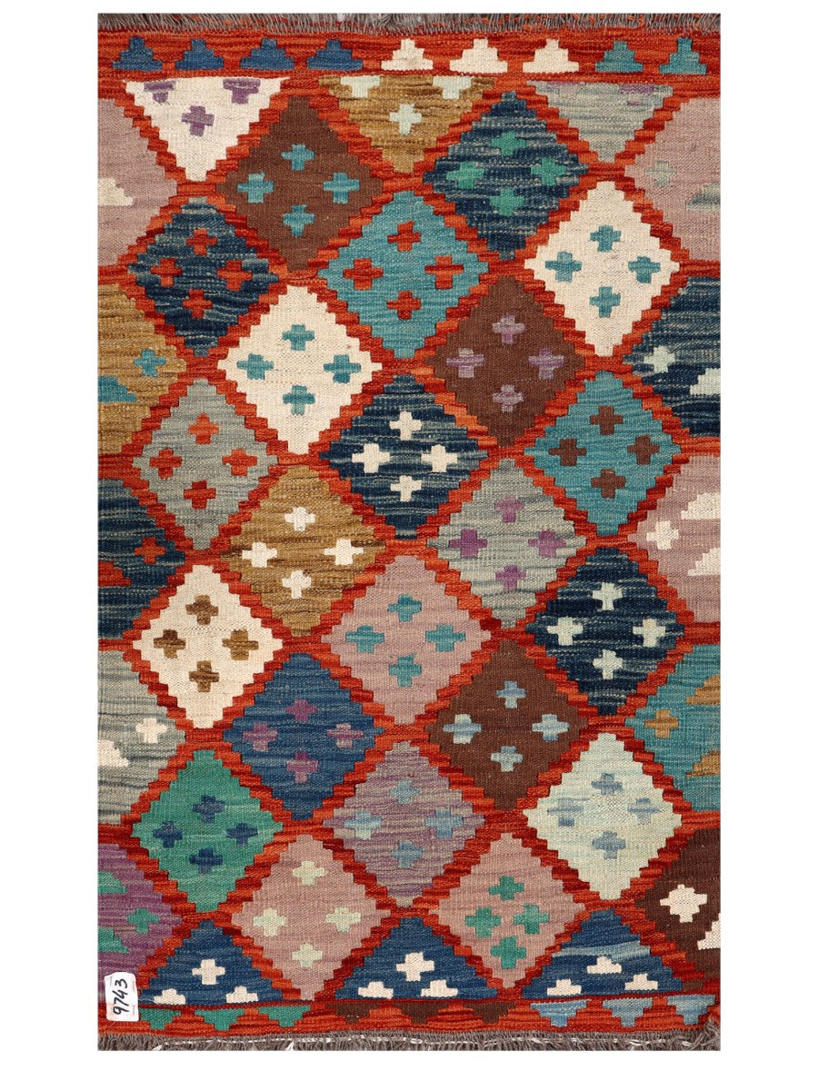Maimana Afghanistan Kilim Rug 