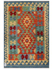 Maimana Afghanistan Kilim Rug 