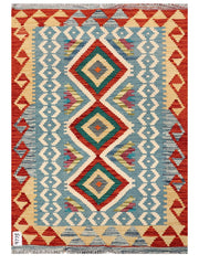 Maimana Afghanistan Kilim Rug 