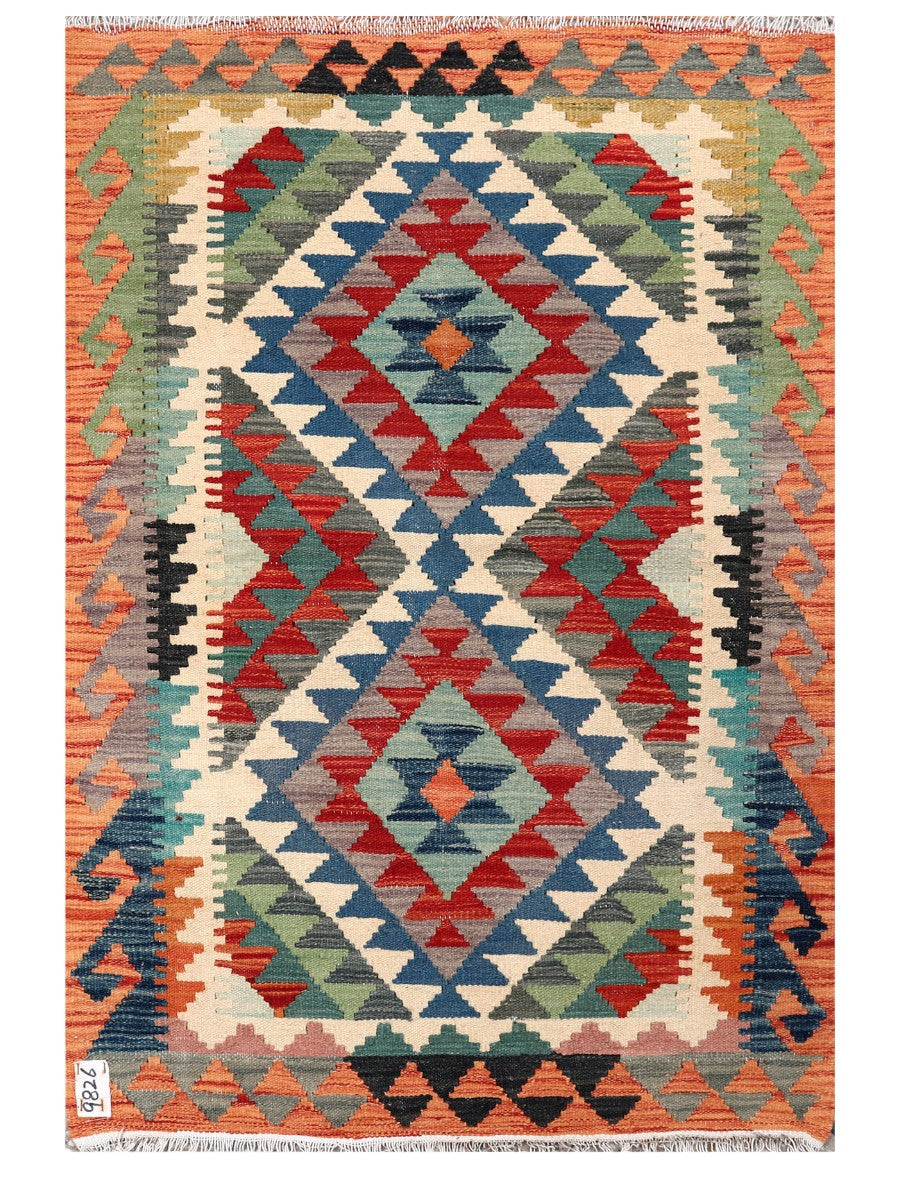 Maimana Afghanistan Kilim Rug 