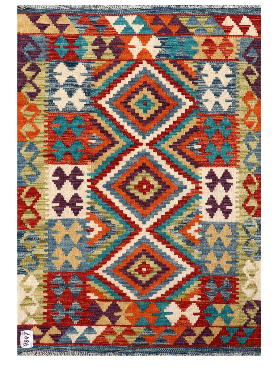 Maimana Afghanistan Kilim Rug 