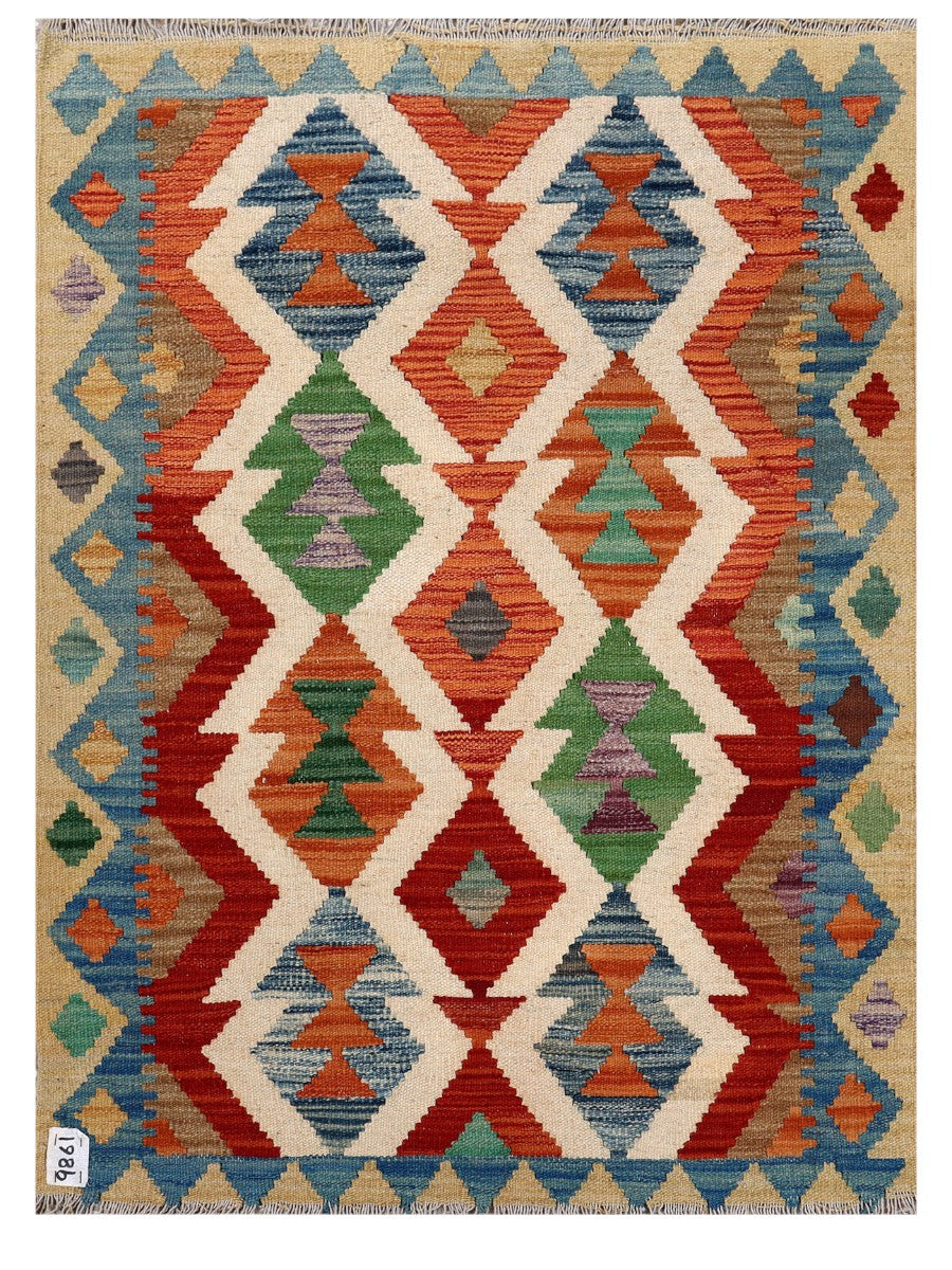 Maimana Afghanistan Kilim Rug 