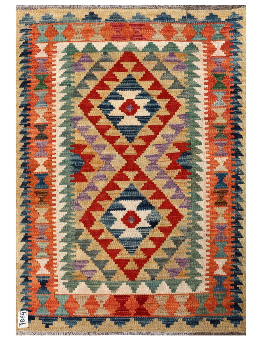 Maimana Afghanistan Kilim Rug 