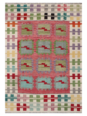 Maimana Kilim - 246 × 175 cm (8'1" x 5'9")
