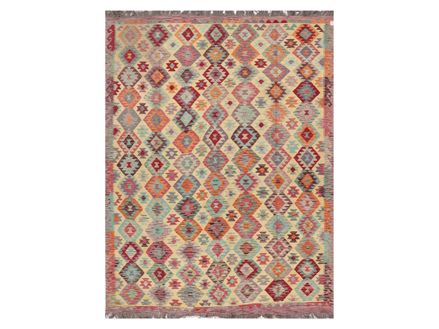 How a Maimana kilim is made