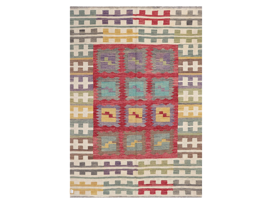 How a Maimana kilim is made